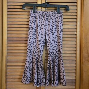 NWT Bailey's Blossoms Girls Flared Bell Bottom Pants Size 4T